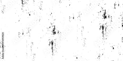 Black and white grunge texture, heavy grit and distressed stipple effect, sparse ink splatter on a stark white background and scratch wall design. minimalist abstract noise, grainy photocopy texture.