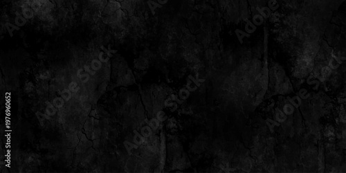 Dark grunge wall texture, black concrete background, rough surface, distressed look, high contrast, smoky black marble background. black paper texture.