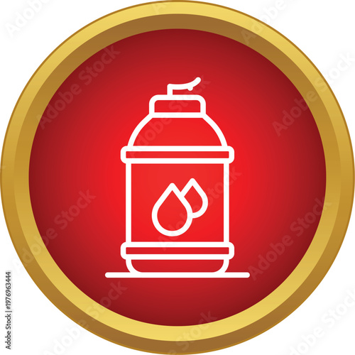Hand sanitizer dispenser icon illustrating personal hygiene and protection