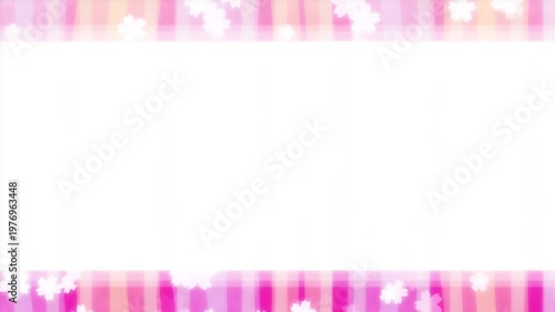 Cherry Blossom Petal Frame Loop