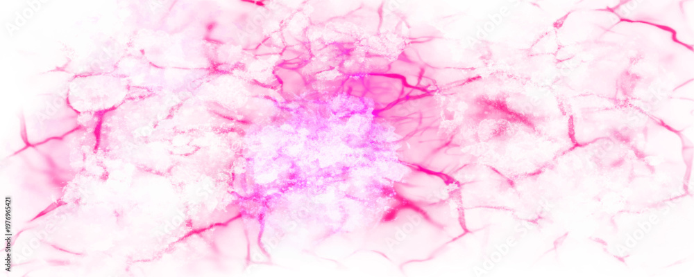 Fototapeta premium Abstract vibrant pink and white fluid watercolor texture background for elegant modern presentation and creative graphic design
