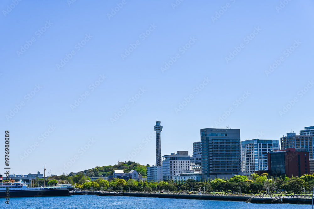 Naklejka premium 神奈川県横浜市みなとみらい