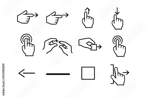 Arrow right image drop back zoom vector generation left edge simple recent