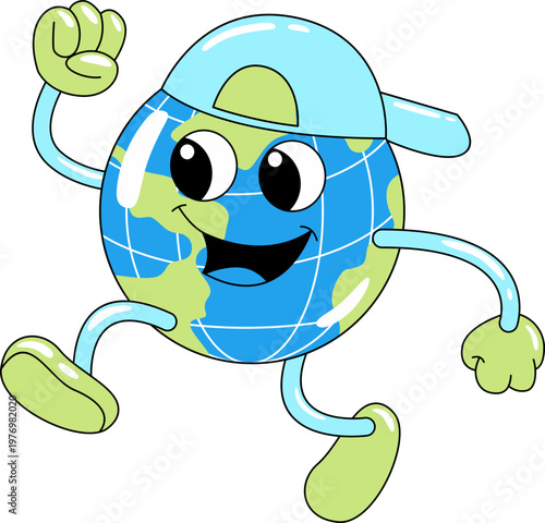 Earth Character Illustration