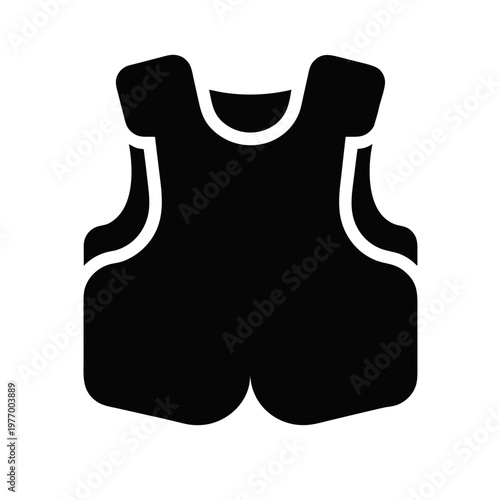 Black bulletproof vest, tactical vest, body armor, protective gear, security equipment