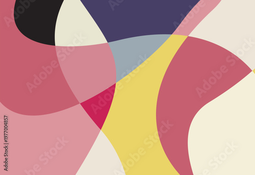 Abstract background with flowing organic shapes in pink, brown, and beige tones, featuring smooth transitions and soft contrast, for lifestyle design, social media, and modern templates.