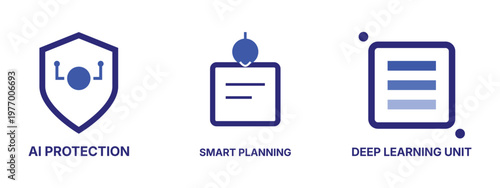 Cybersecurity icons shield candle and smartphone with data protection focus