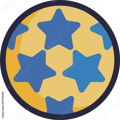 A traditional black-and-white soccer ball icon, representing the Netherlands’ strong football culture and national passion for the sport.