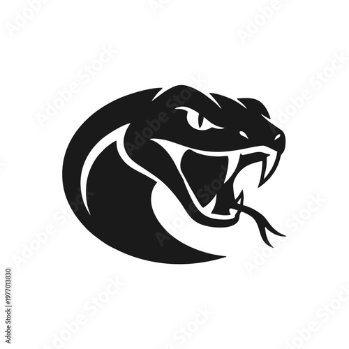 Bild auf Leinwand snake illustration vector