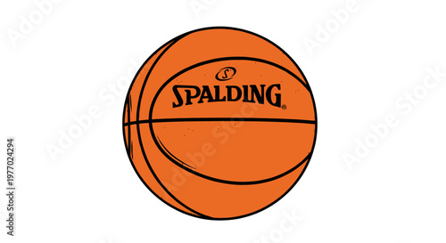 Spalding Basketball Sports Equipment.