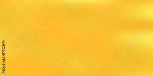 Yellow Retro Halftone Paper Texture with Gritty Vintage Grain and Dot Pattern. Vector Illustration
