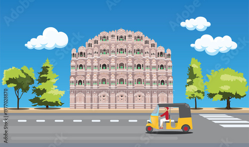 Hawa Mahal Landscape