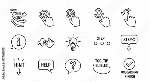 Collection of web interface icons 1.