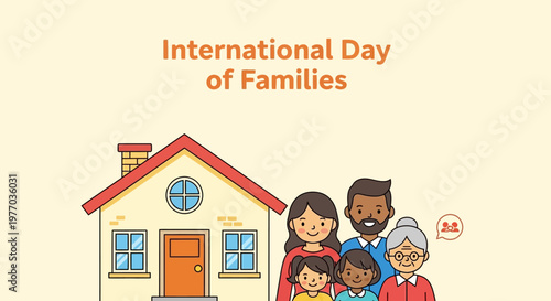 International Day of Families illustration.