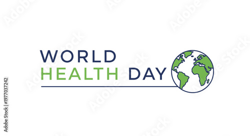 World Health Day global awareness campaign logo.