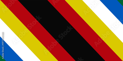 July Is Disability Pride Month. Disability flag and light. Suitable for posters, banners, social media and more. Black background.