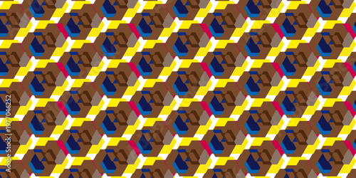 Overlapping Pattern Minimal stripe geometric create retro square line backdrop wallpaper . abstract colorful creative decoration fabric geometric graphic pattern.	
