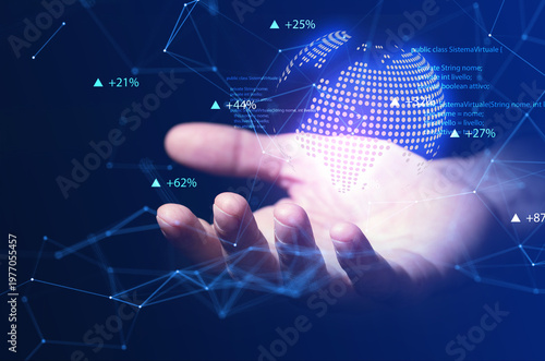 mani, mondo, pixel, futuristico, rete sociale, social network, informatica, tecnologia, rete, web, internet	
