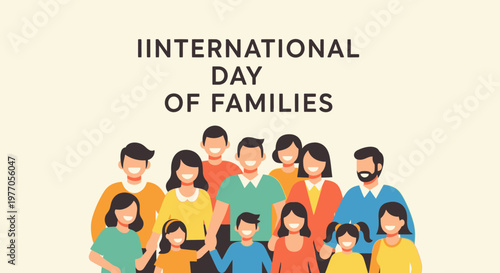 International Day of Families illustration.
