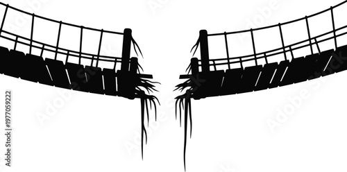 Black and White Silhouette of a Traditional Vertical Windmill with Grain Sacks and Flying Birds