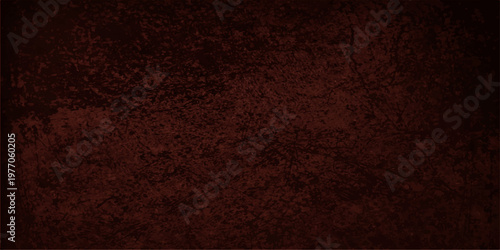 Dark grunge background texture featuring a rough old brown leather surface and vintage black paper pattern with blank copy space for a textured backdrop design