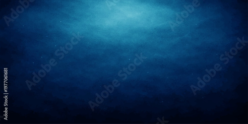 An old dark blue grunge paper texture design featuring a smoky storm pattern and light artistic cloud wall backdrop for a night sky wallpaper