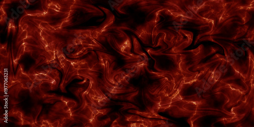Abstract black and red liquid limestone rock marble tiles. fire flames featuring hot burning floor high resolution natura ceramic art wall decoration textures background.