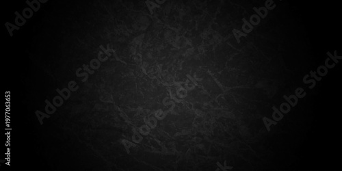 Dark black old wall paper grunge background. black blackboard and chalkboard texture. Dark black concrete wall texture element vintage grunge charcoal paint rough, distress backdrop background.