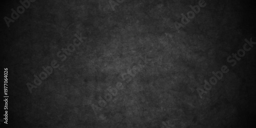Dark black old wall paper grunge background. black blackboard and chalkboard texture. Dark black concrete wall texture element vintage grunge charcoal paint rough, distress backdrop background.