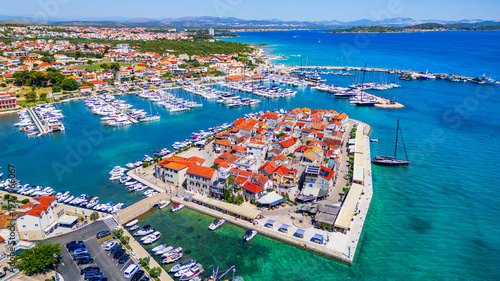 Cuadro en lienzo Tribunj, Croatia