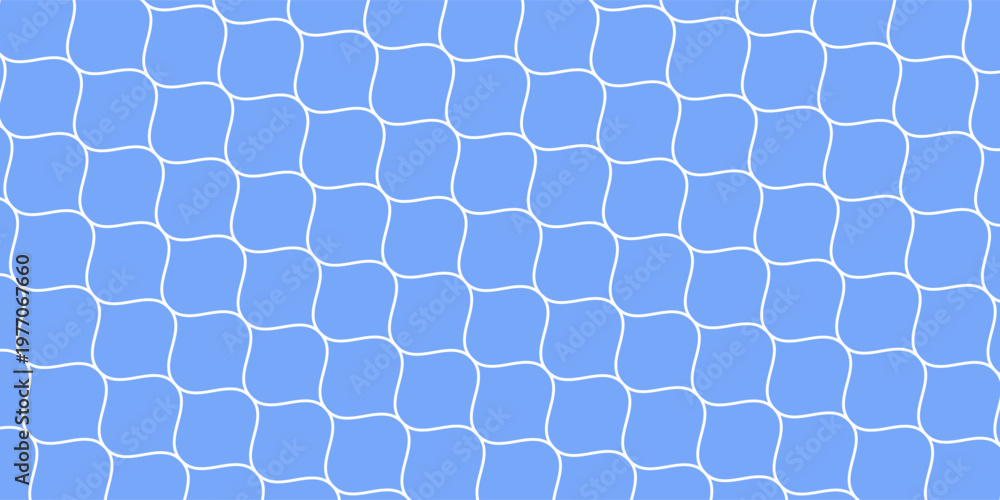 Fototapeta premium Grunge texture for fishing nets. Seamless pattern for sportswear or soccer goals, volleyball nets, basketball hoops. Modern grunge fishing nets.