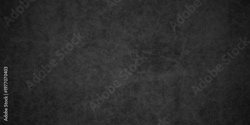 Dark black old wall paper grunge background. black blackboard and chalkboard texture. Dark black concrete wall texture element vintage grunge charcoal paint rough, distress backdrop background.