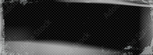 Film leak noir dust overlay with scratches for dark horror and film camera. Spot and light noise on black background with leak glare. Dirty vintage vector texture in monochrome analog aesthetic.