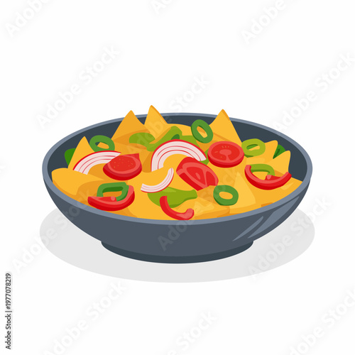 Fajitas mit Gemüse und Fleisch