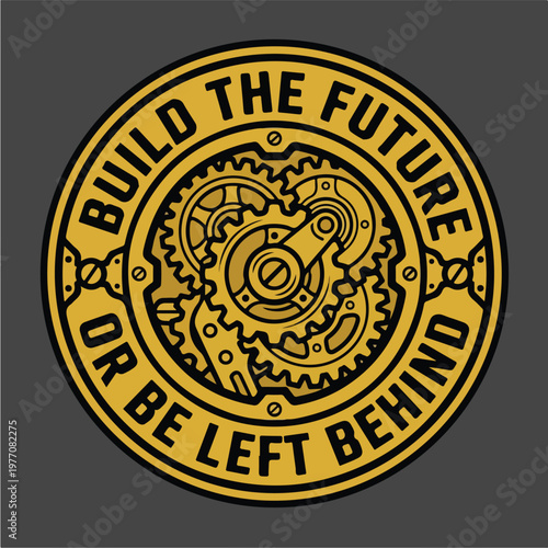 Gear Industrial Future Concept.