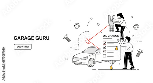 Car Oil Fix Web App Page Tool Pro Guru Shop Fast Task Plan Work Help