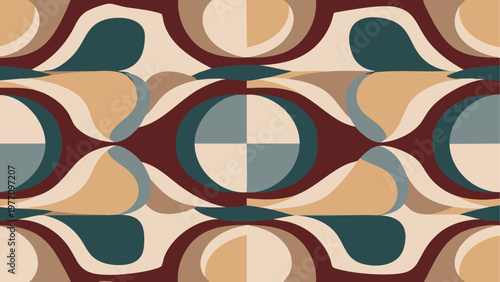 seamless pattern with flowers