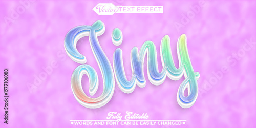  Cute Tiny Miniature Playful Typography Vector Fully Editable Smart Object Text Effect