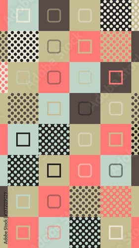 Abstract Modular Geometric Animation With Continuous Spinner Motion