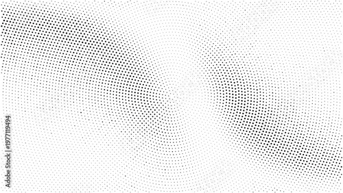 Photos Radial halftone gradient background