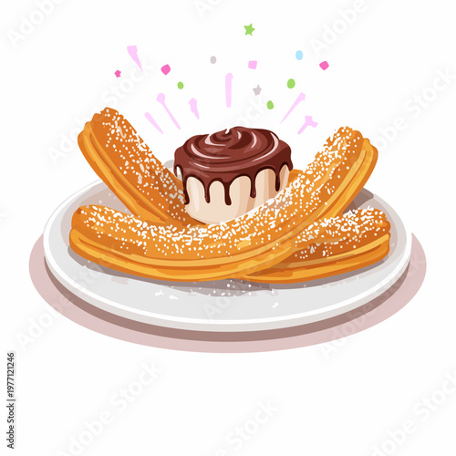 Churros Dessert modern