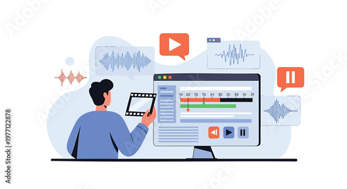 Video editing, motion graphics, multimedia production, digital art