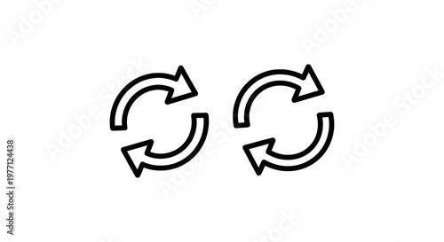 Repeat and playback mode interface icons with playback interface controls navigation minimalist software application direction continuously streaming