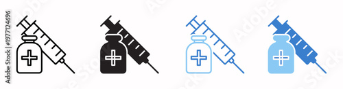 Immunization Vector Illustration In Multistyle