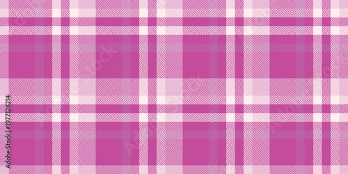 Stitched textile fabric tartan, exotic texture background vector. Checking pattern plaid check seamless in bright and white colors.