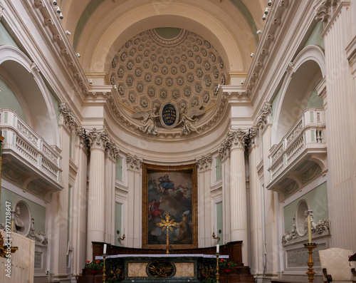 Tableau sur toile Interior of the Duomo in Urbino. Marche, Italy