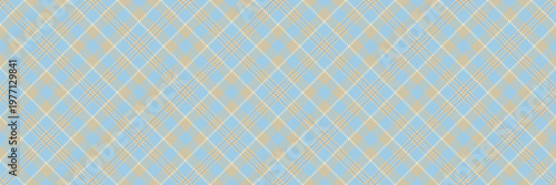 November textile seamless check, expensive texture fabric pattern. Form tartan plaid vector background in light and velvet blue colors.