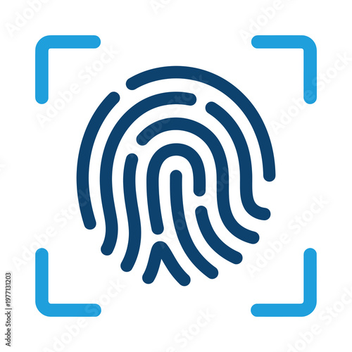 Fingerprint biometric scan security identity password authentication recognition touch cyber private access finger verification id system