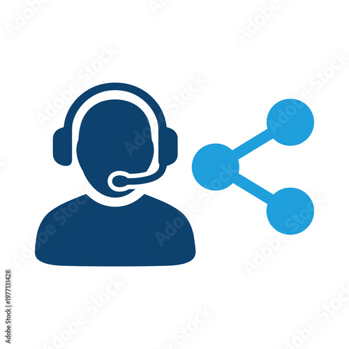 Communication network support headset operator center business connect internet service technology talk telemarketing contact client