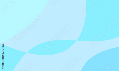 Abstract Light Blue Geometric Shapes Overlay Background.
